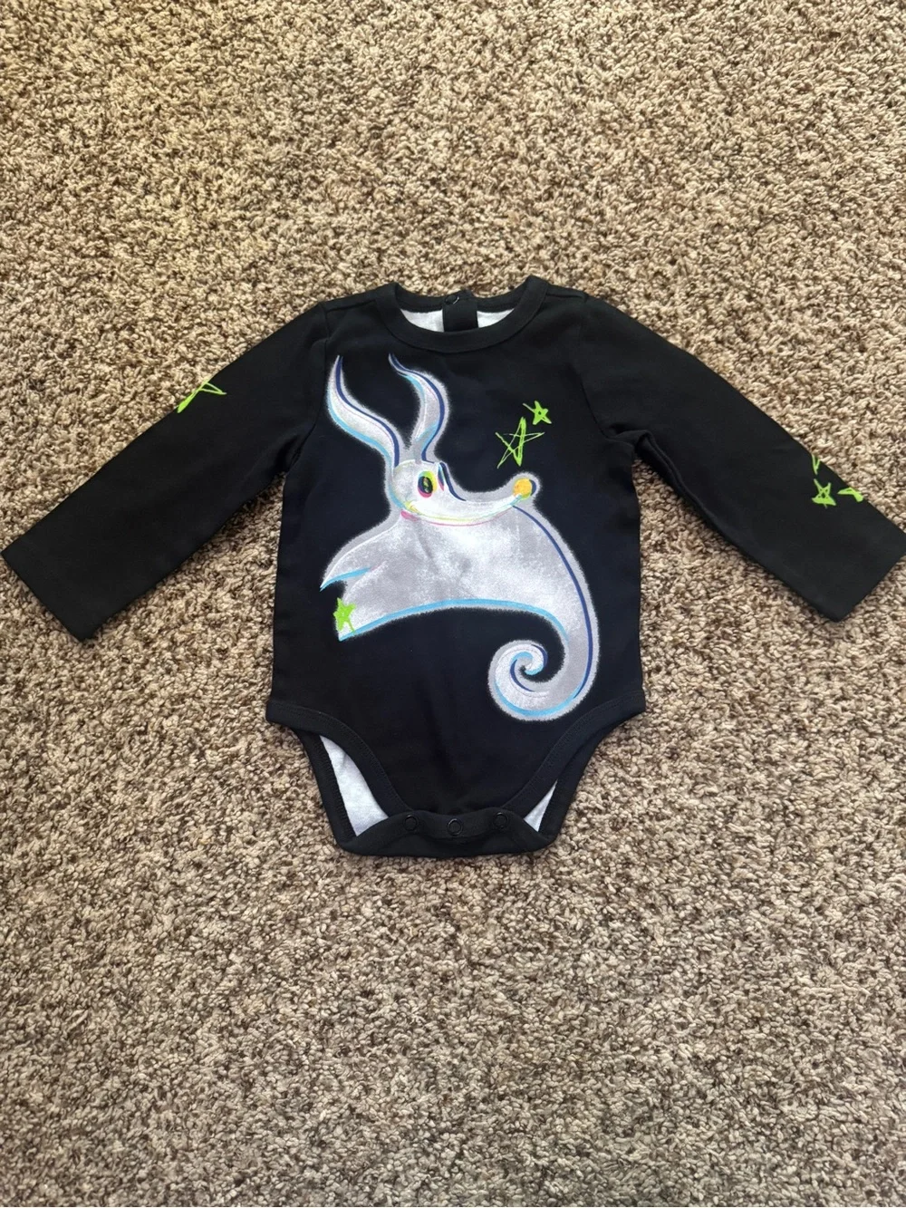 Disney Baby The Nightmare Before Christmas Zero Bodysuit